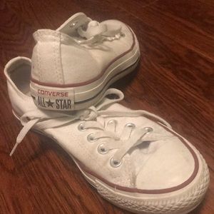 White CONVERSE ALL STAR